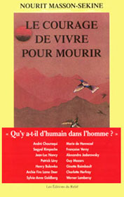 livre courage de vivre pour mourrir